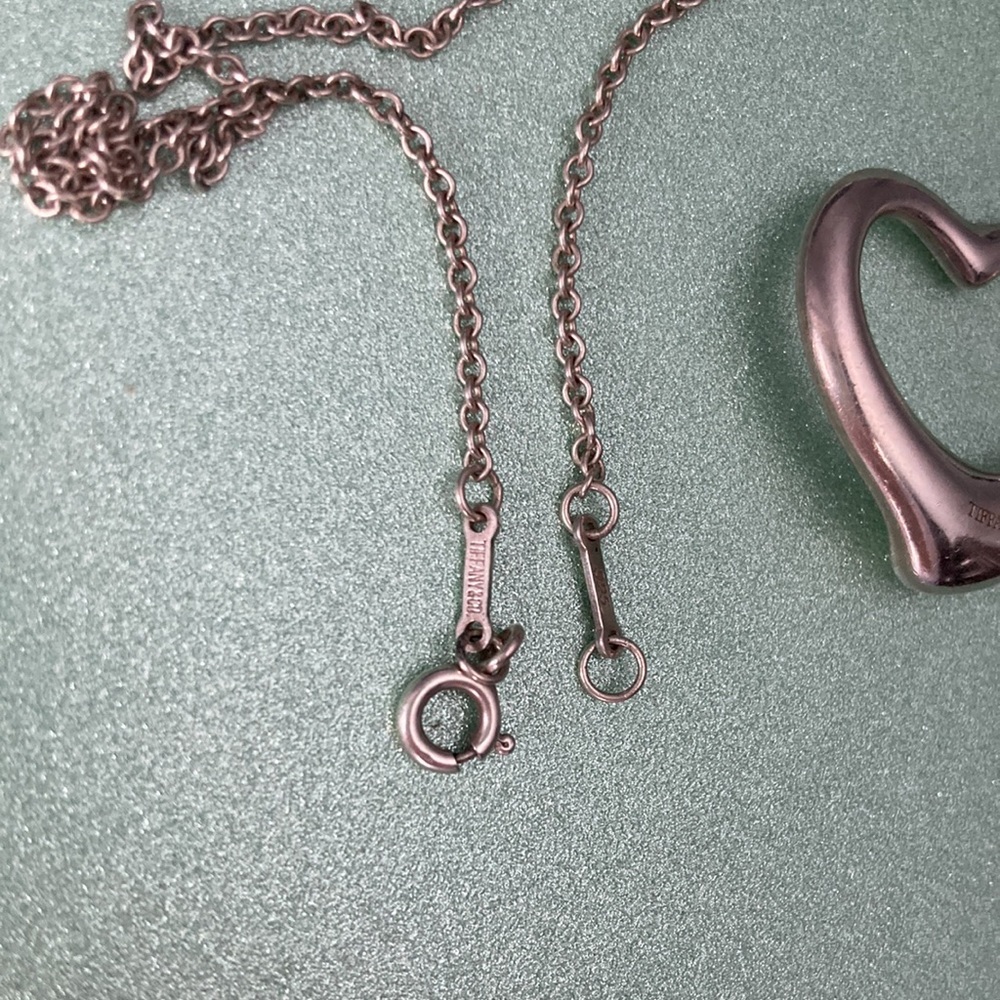🤍🤍🤍Tiffany & Co. open heart pendant🤍🤍🤍 - Picture 3 of 4